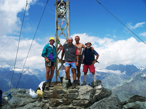 Salita al Pizzo Scalino 3323 m dalla Val Fontana il 30 luglio 2008 - FOTOGALLERY